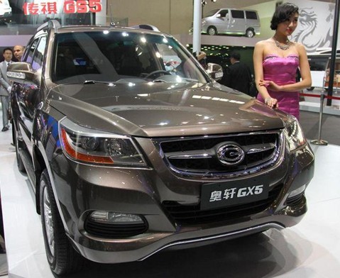 廣汽吉奧 GX5 2.5L 手動 柴油 兩驅 時尚版 2012款
