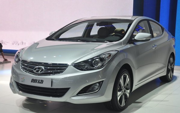 北京現代 朗動 1.6L 自動 時尚型 2012款
